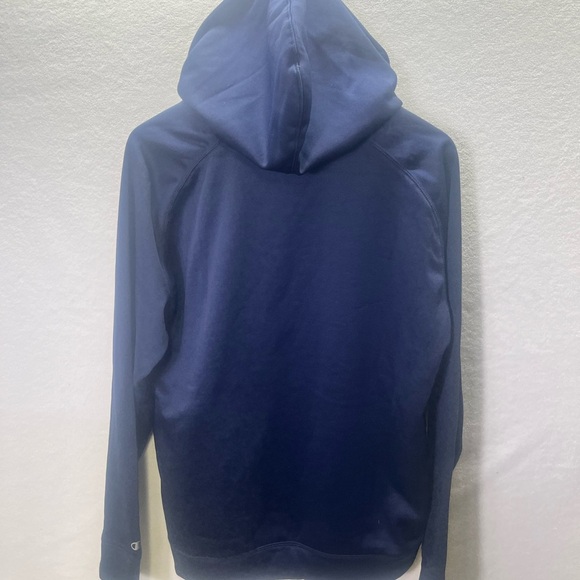 Penn State Nittany Lions Champion Embroidered Hoodie Mens M sweatshirt Navy 1921 - Picture 7 of 8